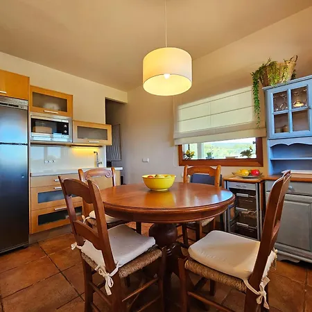 בקתה Acogedor Chalet Cerca De Baltar פורטונובו